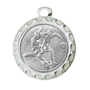 medaglia calcio argento