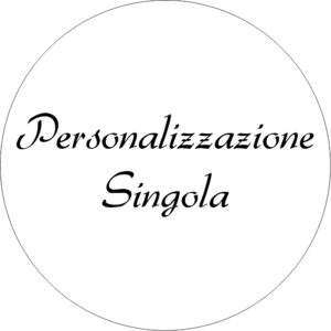 personalizzazione singola